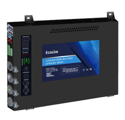 qualidade  LFP 12.8V 150Ah 12 Volt Lithium Battery Pack For RV Motorhome Camper Solar Outdoor fábrica