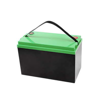 LiFePO4 12V 100Ah Pacote de Bateria de Lítio Portátil para Casas de Barcos de Caravanas de RV