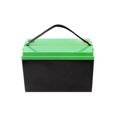 LiFePO4 12V 100Ah Pacote de Bateria de Lítio Portátil para Casas de Barcos de Caravanas de RV