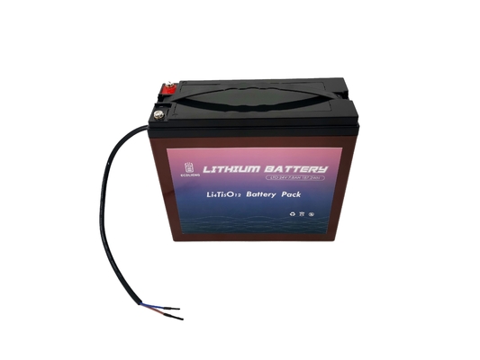 Bateria LTO de titaniato de lítio de 24V 7,8Ah para rastreador solar / porta elétrica