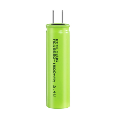 18650 Bateria de íon de lítio LTO 2.4V 1500mAh Com Tempo de Vida de Ciclo Alto