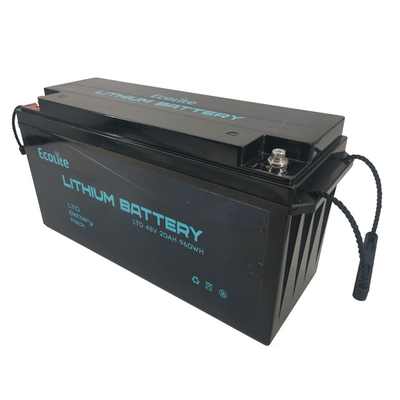 Bateria LTO de Titaniato de Lítio de 48V 20,8Ah Carregamento de Alta Velocidade ECOLTO-T4820