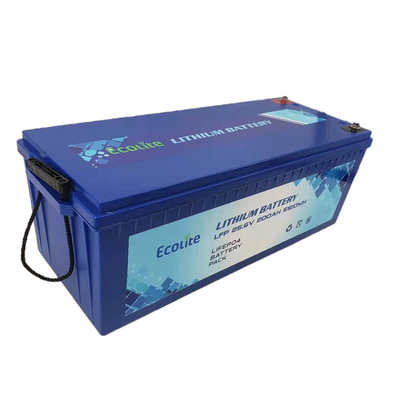 M8 Tipo de terminal Bateria de lítio LiFePO4 ECOLTO-24200 Proteção IP65