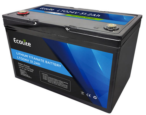 quality Ecolite LTO24-30 24V 31.2Ah Bateria de Titaniato de Lítio Pacote 748.8Wh Energia factory