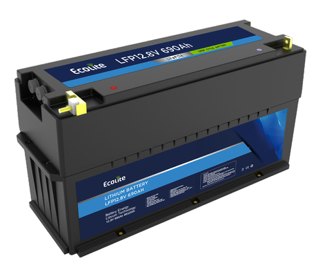 LFP 12,8V 690Ah Fósforo de Lítio Ferro Bateria Marinha Proteção IP65