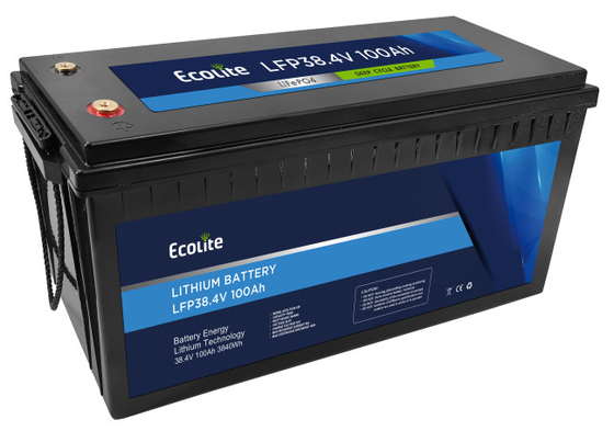 LFP LiFePO4 Bateria de lítio 38.4V 100Ah Baterias de lítio ferro fosfato Bluetooth