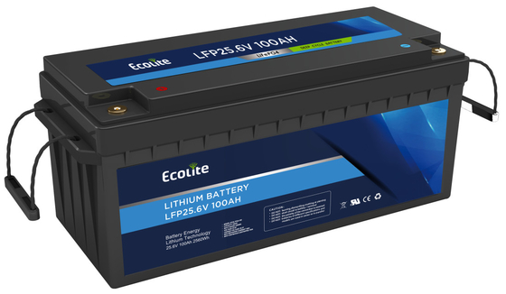 Sistema solar doméstico LifePO4 Bateria de lítio com BMS 25,6V 100Ah LFP Bateria Pack