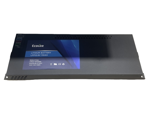 Bateria de lítio de RV de alta densidade 12V 110Ah Corrente de descarga alta