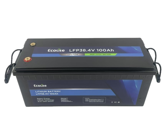 LFP LiFePO4 Bateria de lítio 38.4V 100Ah Baterias de lítio ferro fosfato Bluetooth