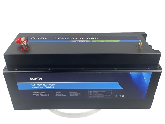 Bateria LiFePO4 marítima segura e durável 12,8 V 600Ah para barcos