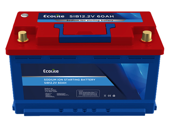 Long Cycle Life SIB 12.2V 60Ah Bateria de arranque de íons de sódio para olhar para o carro