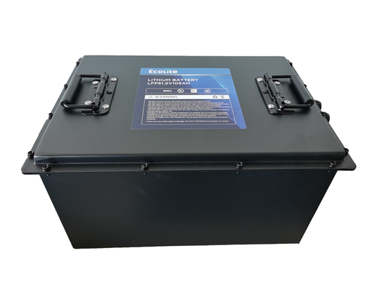 Bateria de fosfato de ferro de lítio 51.2V 105Ah para carros do Golfo BMS integrado