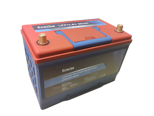 Automotivo LiFePO4 Bateria de arranque de automóvel de ferro de lítio com ciclo profundo 1200CCA 12.8V Bateria de arranque de automóvel de lítio