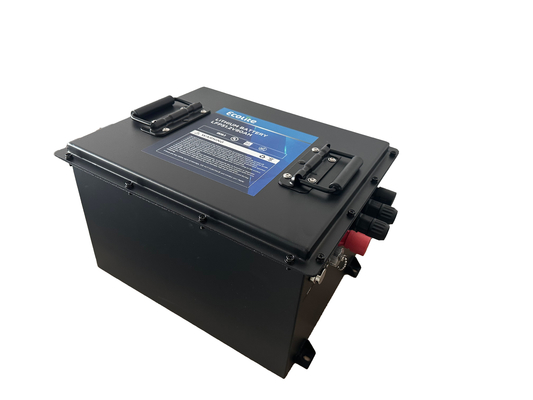 Bateria de lítio de alto desempenho 51.2V 80Ah LiFePO4 para carrinho de golfe