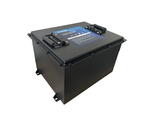Bateria de lítio de alto desempenho 51.2V 80Ah LiFePO4 para carrinho de golfe