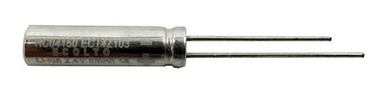 2.4V 5mAh Pequena Célula de Bateria de Titano de Lítio Recarregável Para Instrumentos de Precisão