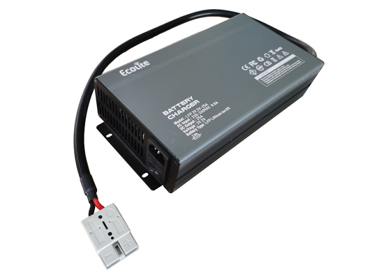 29.2V 25A Carregador de bateria de lítio LiFePO4 de alto desempenho Para várias baterias de lítio