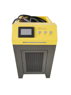 Elevador elétrico 24V 48V 100A Lifepo4 Carregador Carregador de bateria de íons de lítio com comunicação CAN