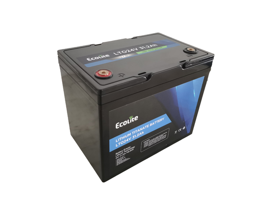 Alta Energia LTO 24V 31.2Ah Bateria de Titano de Lítio Pacote de Ciclo de Vida 10000 Para descarga de baixa temperatura