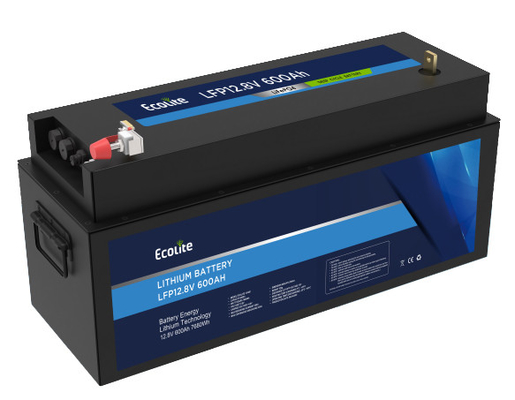 Bateria de lítio Bateria LiFePO4 Marinha 12.8V 600Ah Para Fornecimento de Energia Marítima de Vigilância