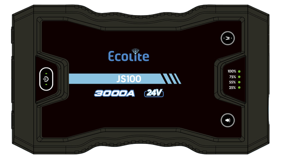 JS100 DC Input 25.9V 6Ah Para Motocicletas ATVs Baterias de Lítio e Ciclo Profundo