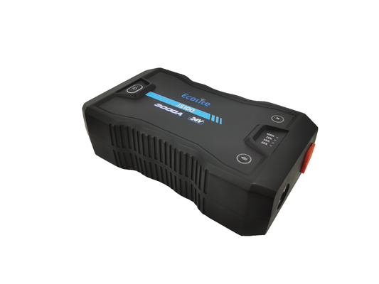 Banco de energia de reforço de bateria portátil JS100 Equipado com bomba de ar e função de iluminação