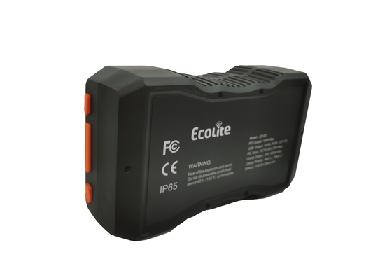 Banco de energia de reforço de bateria portátil JS100 Equipado com bomba de ar e função de iluminação