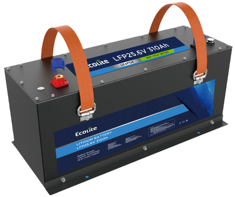 ECOLITE 25,6V 314Ah 8038Wh Bateria de lítio de carregamento rápido para energia de reserva de caravana de RV