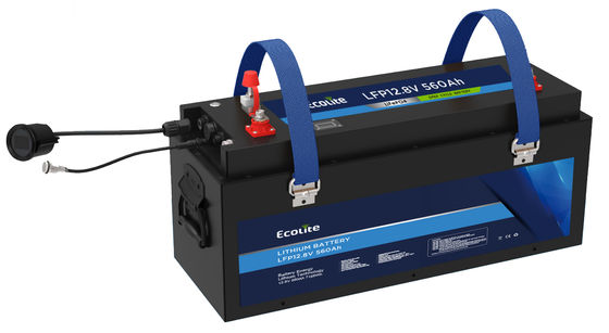 Bateria Marinha LiFePO4 12,8V 560Ah com Bluetooth IP65