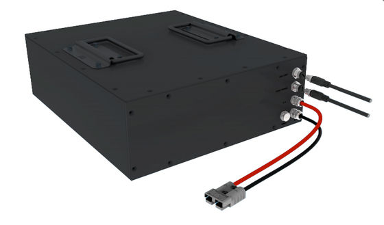 Bateria de lítio LiFePO4 de 51,2V 50Ah de alto desempenho para AGV e necessidades de energia industrial