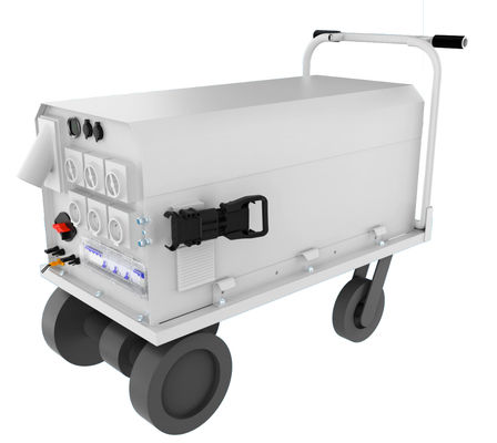 Caixa de alimentação portátil LiFePO4 de 10KW/21KWh Solução silenciosa, limpa e de armazenamento de energia de bateria de alta capacidade