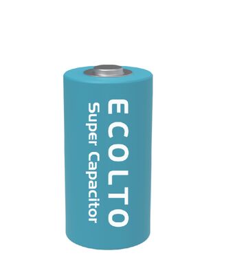 Super Capacitor 350F 3.0V Baixa ESR Vida de Milhões de Ciclos para Energia Industrial