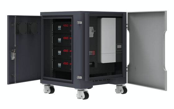 Gabinete de Armazenamento de Energia Externo de 20 kWh e 5 kW Solução de Energia Portátil Integrada Classificação IP54